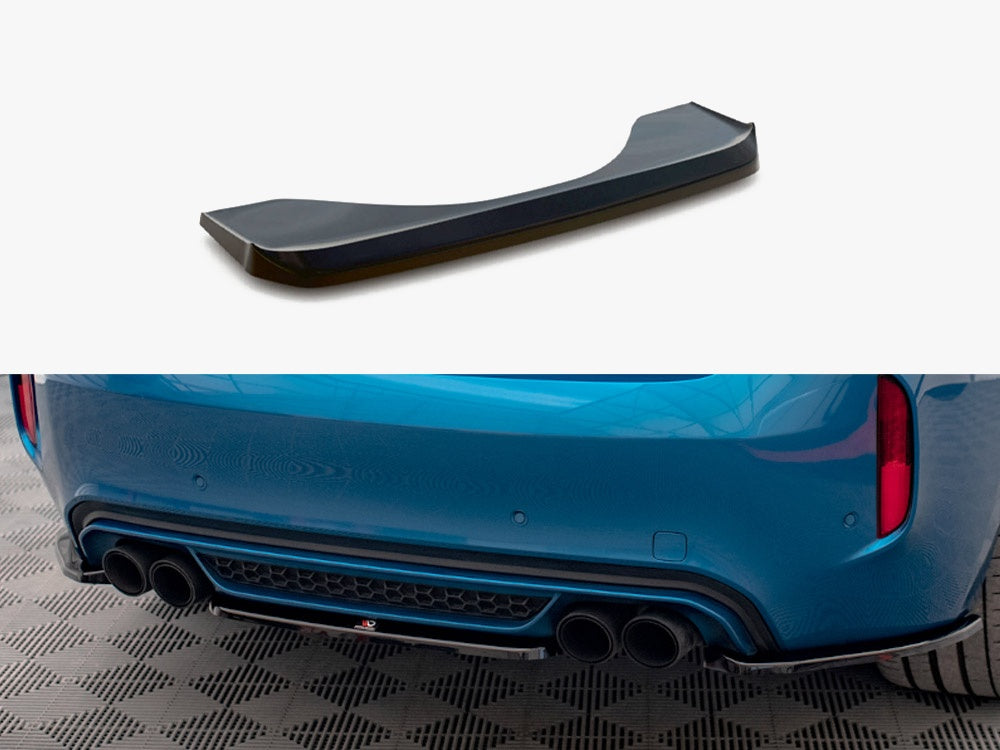 Maxton Design Central Rear Splitter BMW X6 M F86 - BM-X6-F86-M-RD1G - Image 1