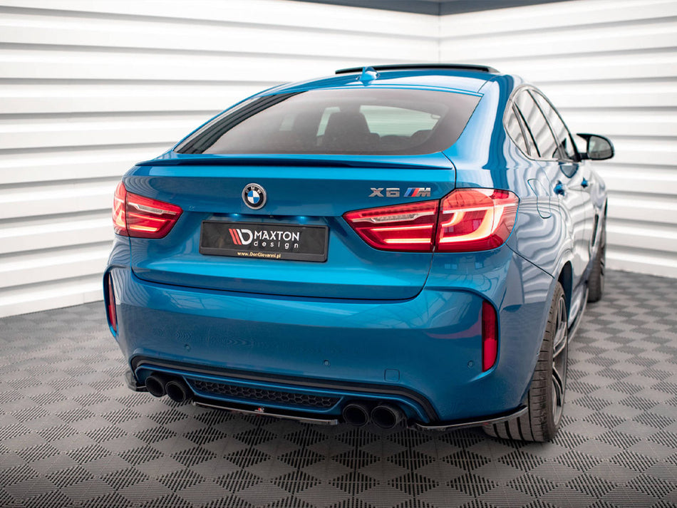 Maxton Design Central Rear Splitter BMW X6 M F86 - BM-X6-F86-M-RD1G - Image 2