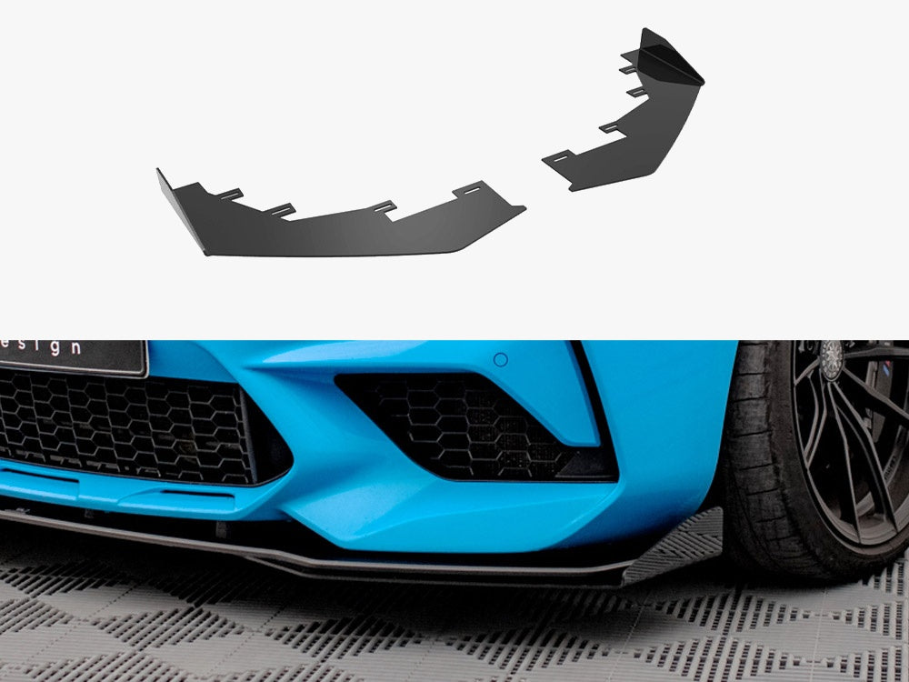 Maxton Design Front Flaps BMW M2 Competition F87 - BM287MCOMPCNC-FSF1G - Image 1