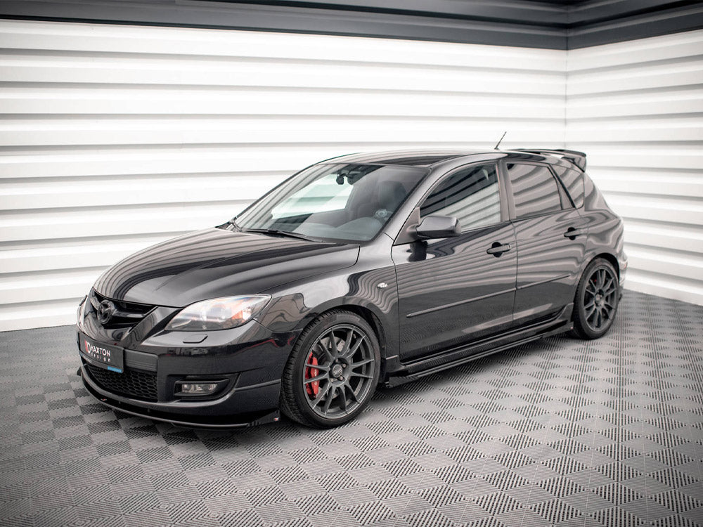Maxton Design Front Flaps Mazda 3 MPS Mk1 - MA3MPS1CNC-FSF1G - Image 2