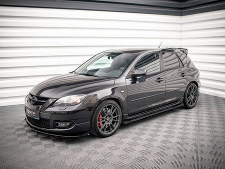 Maxton Design Front Flaps Mazda 3 MPS Mk1 - MA3MPS1CNC-FSF1G - Image 2