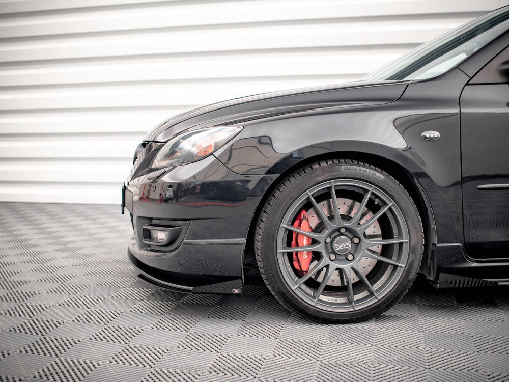 Maxton Design Front Flaps Mazda 3 MPS Mk1 - MA3MPS1CNC-FSF1G - Image 3