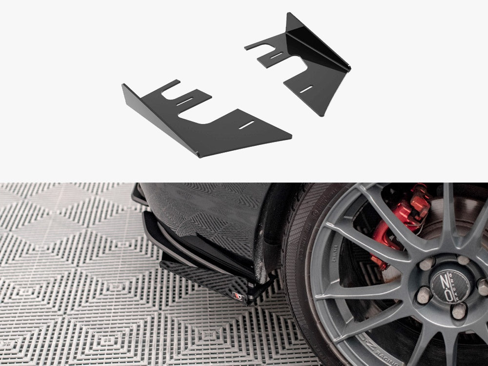 Rear Side Flaps Mazda 3 MPS Mk1 US-Spec Version