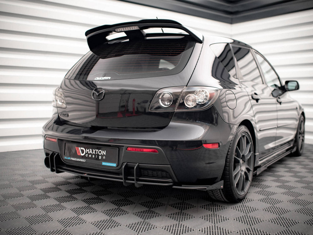 Rear Side Flaps Mazda 3 MPS Mk1 US-Spec Version
