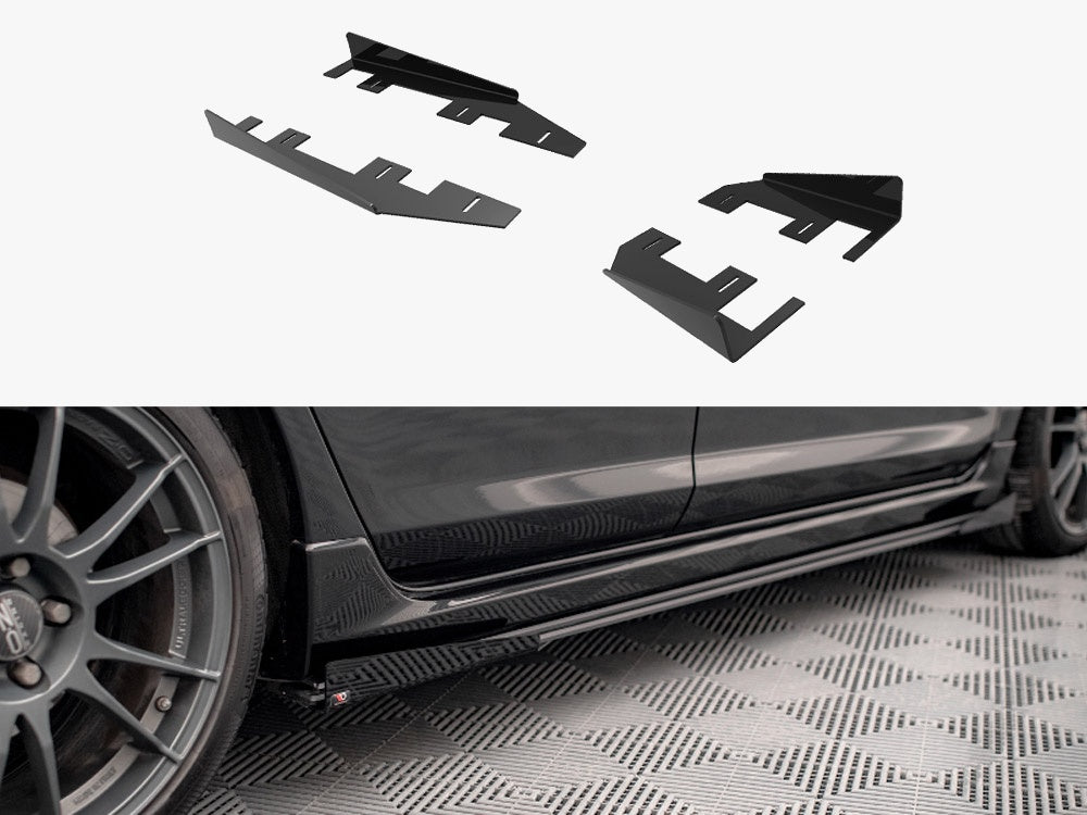 Maxton Design Side Flaps Mazda 3 MPS Mk1 - MA3MPS1CNC-SF1G - Image 1