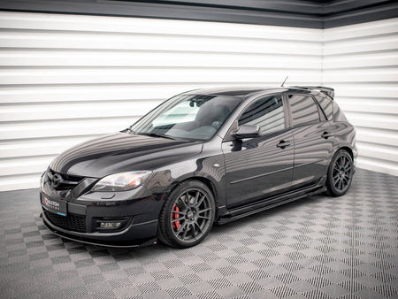 Maxton Design Side Flaps Mazda 3 MPS Mk1 - MA3MPS1CNC-SF1G - Image 2