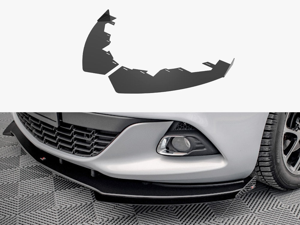 Maxton Design Front Flaps Opel Astra GTC OPC-Line J - OPASJGTCOPCLINECNC-FSF1G - Image 1