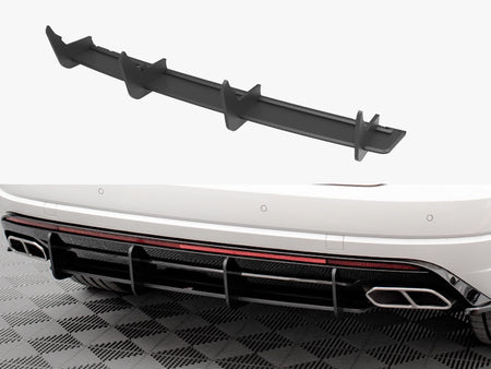 Maxton Design Street Pro Rear Diffuser VW Touareg R-Line Mk3 - VWTO3RLINECNC-RS1B - Image 1