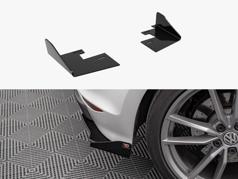 Maxton Design Rear Side Flaps VW Golf R Mk7 - VWGO7RCNC-RSF1G - Image 1