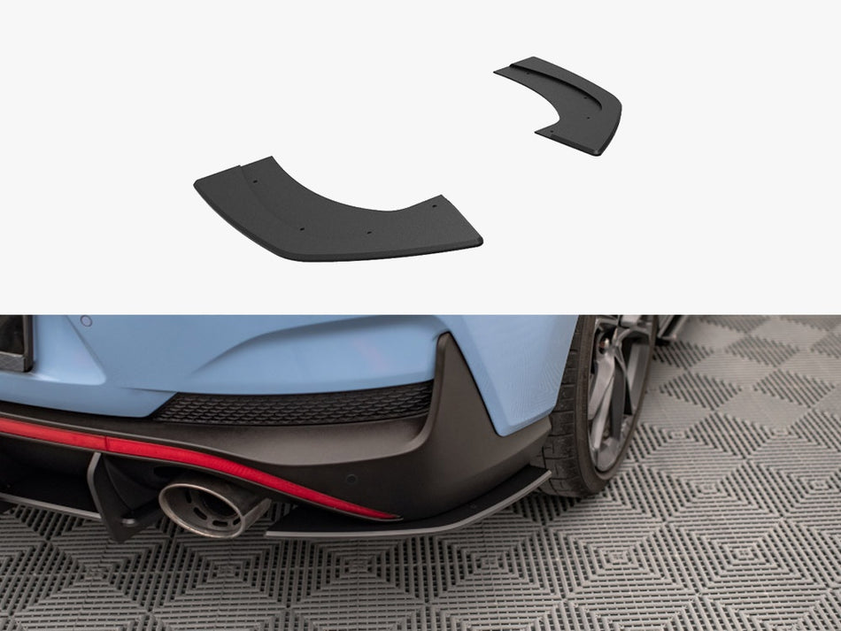 Maxton Design Street Pro Rear Side Splitters Hyundai I30 N Fastback Mk3 Facelift - HYI303NFBCNC-RSD1B - Image 1