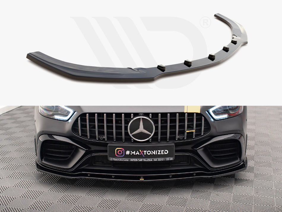 MAXTON DESIGN Front Splitter V.2 Mercedes AMG GT 63S 4-door Coupe Aero