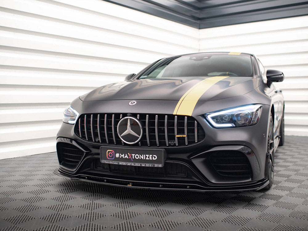 Maxton Design Front Splitter V.2 Mercedes AMG GT 63S 4-door Coupe Aero - ME-GT-4D-AMG-FD2G - Image 2