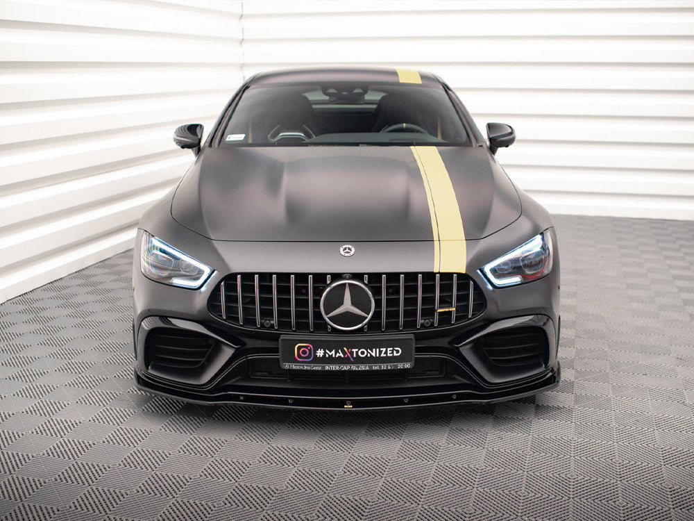 Maxton Design Front Splitter V.2 Mercedes AMG GT 63S 4-door Coupe Aero - ME-GT-4D-AMG-FD2G - Image 3