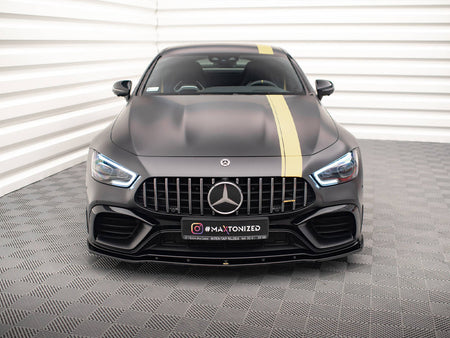 Maxton Design Front Splitter V.2 Mercedes AMG GT 63S 4-door Coupe Aero - ME-GT-4D-AMG-FD2G - Image 3