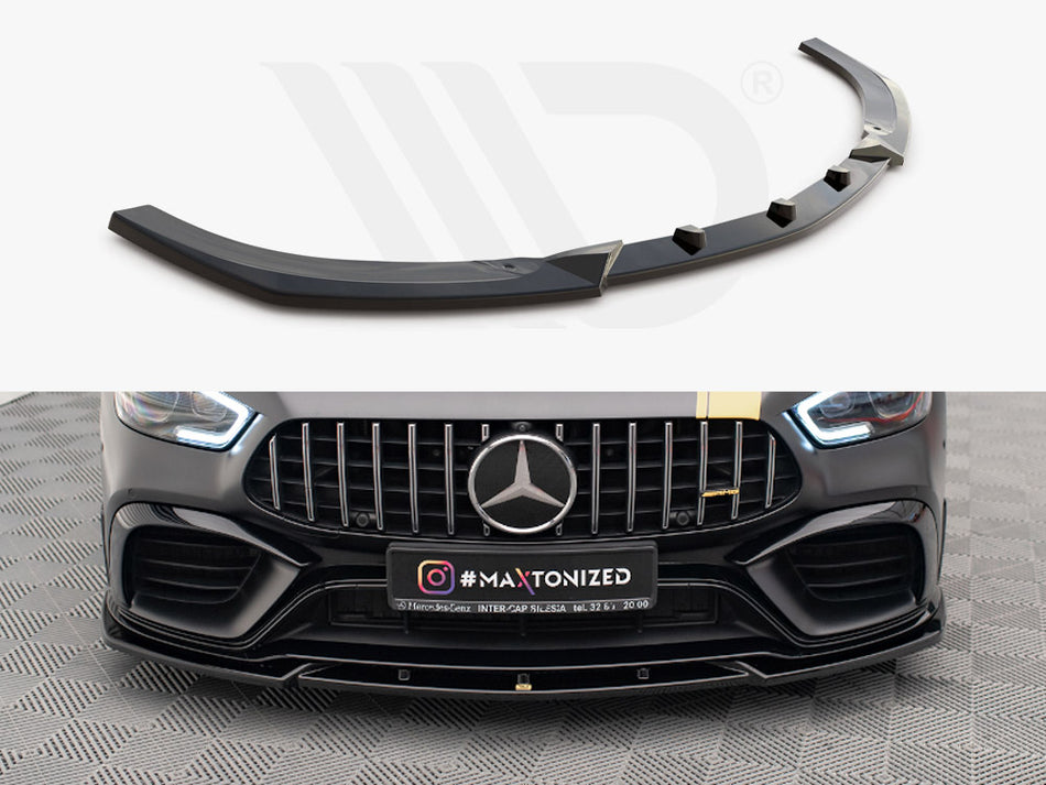 MAXTON DESIGN Front Splitter V.3 Mercedes AMG GT 63S 4-door Coupe Aero