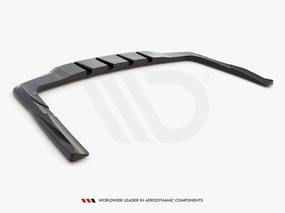 Maxton Design Rear Splitter (Vertical Bars) Mercedes AMG GT 63S 4-door Coupe Aero - ME-GT-4D-AMG-RD1G+RD2G - Image 6