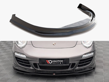 Maxton Design Front Splitter V.1 Porsche 911 Carrera GTS 997 Facelift - PO-911-997F-CA-GTS-FD1G+FD1RG - Image 1