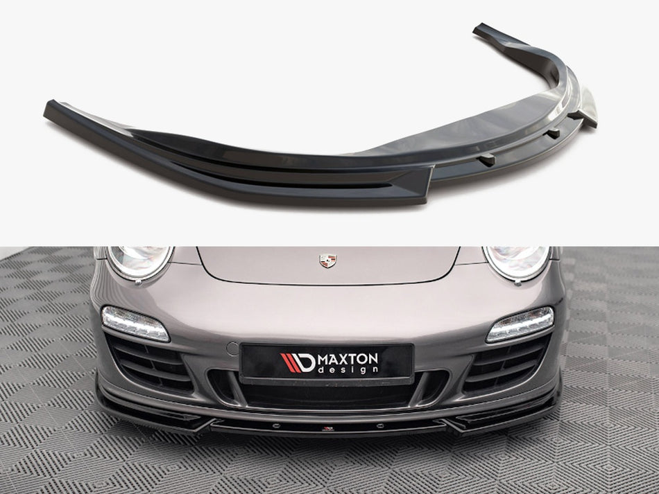 Maxton Design Front Splitter V.2 Porsche 911 Carrera GTS 997 Facelift - PO-911-997F-CA-GTS-FD2G - Image 1