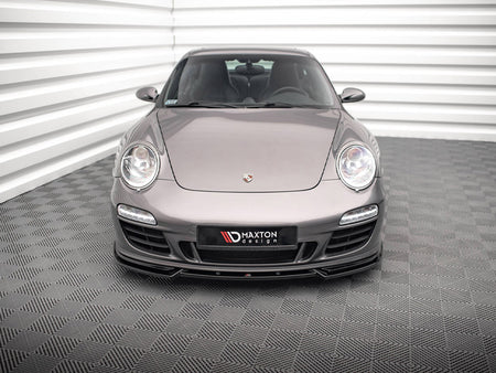 Maxton Design Front Splitter V.2 Porsche 911 Carrera GTS 997 Facelift - PO-911-997F-CA-GTS-FD2G - Image 3