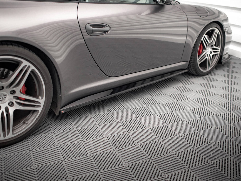 Maxton Design Side Skirts Diffusers Porsche 911 Carrera / Carrera GTS 997 Facelift - PO-911-997F-CA-S-SD1G - Image 4