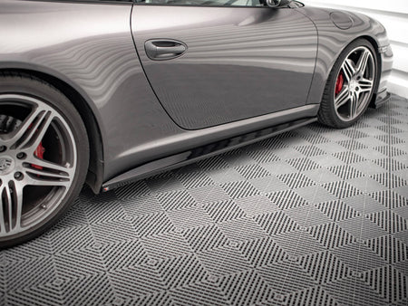 Maxton Design Side Skirts Diffusers Porsche 911 Carrera / Carrera GTS 997 Facelift - PO-911-997F-CA-S-SD1G - Image 4