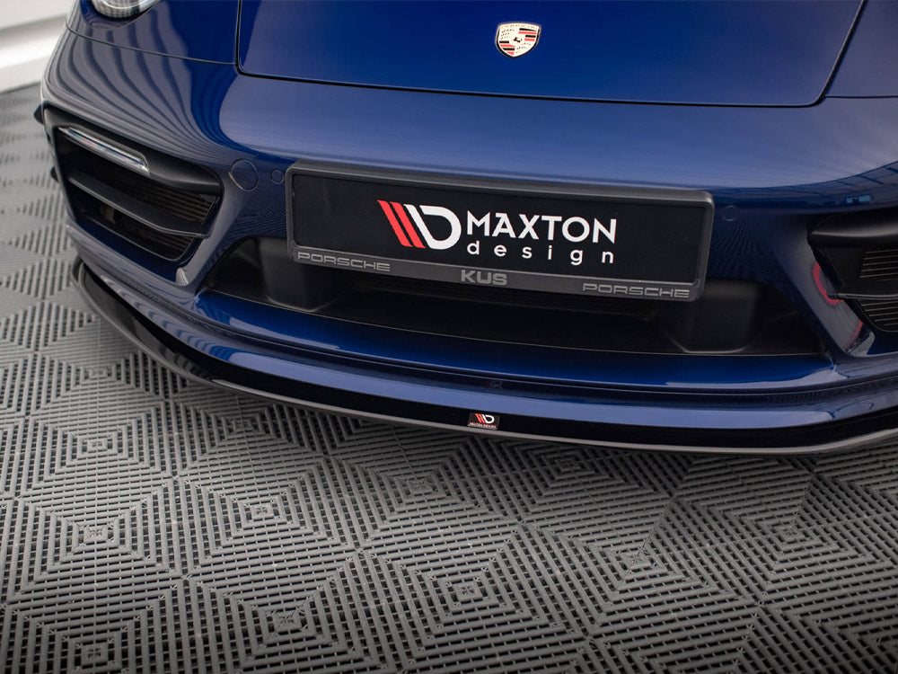 Maxton Design Front Splitter V.1 Porsche 911 Carrera Aero / Carrera GTS 992 - PO-911-992-CA-AERO-FD1G - Image 4