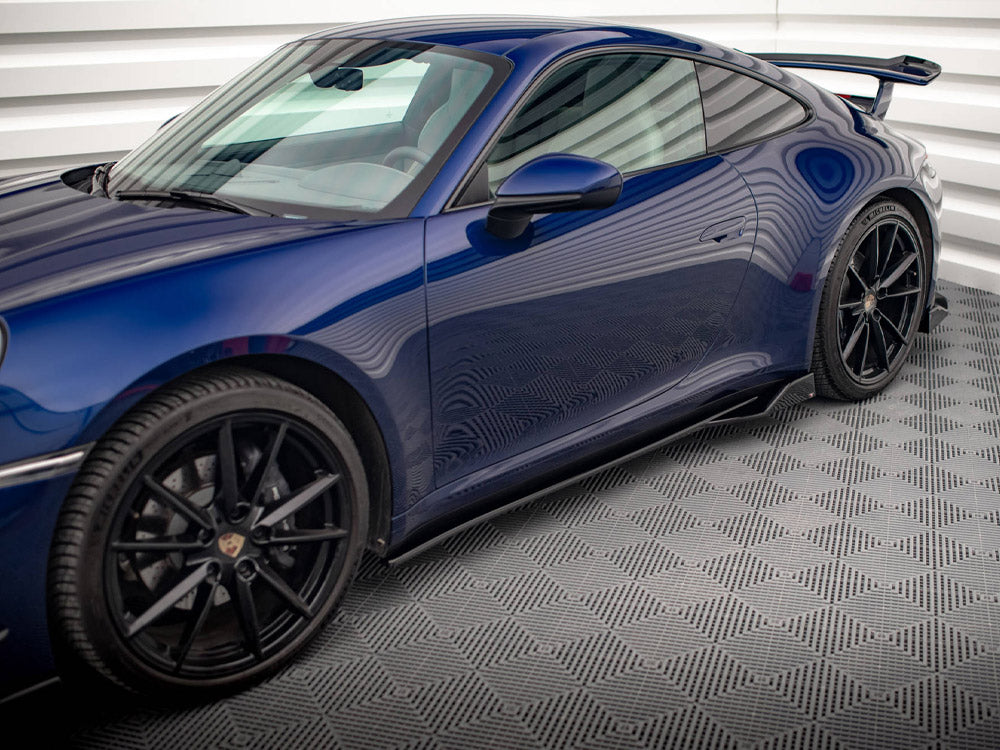 Maxton Design Side Skirts Diffusers V.2 Porsche 911 Carrera Aero / Carrera GTS 992 - PO-911-992-CA-AERO-SD2G - Image 3