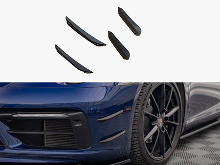 Maxton Design Front Bumper Wings (Canards) Porsche 911 Carrera Aero 992 - PO-911-992-CA-4-AERO-CAN1 - Image 1