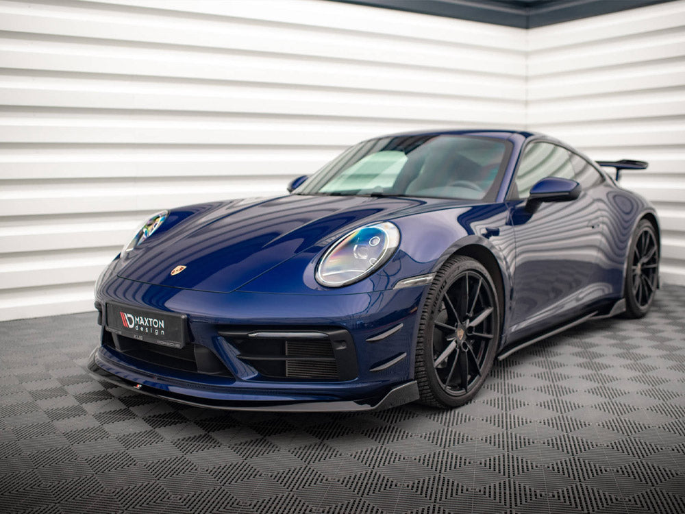 Maxton Design Front Bumper Wings (Canards) Porsche 911 Carrera Aero 992 - PO-911-992-CA-4-AERO-CAN1 - Image 2