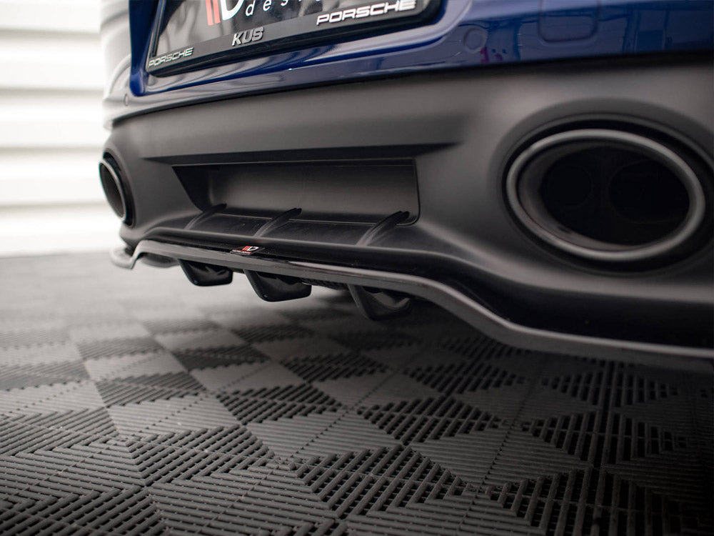 Maxton Design Rear Splitter (Vertical Bars) V.1 Porsche 911 Carrera Aero / Carrera GTS 992 - PO-911-992-CA-AERO-RD1G+RD3G - Image 4