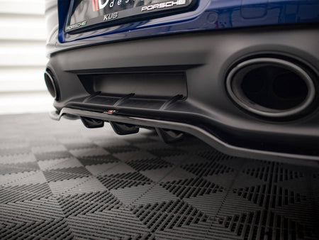 Maxton Design Rear Splitter (Vertical Bars) V.1 Porsche 911 Carrera Aero / Carrera GTS 992 - PO-911-992-CA-AERO-RD1G+RD3G - Image 4