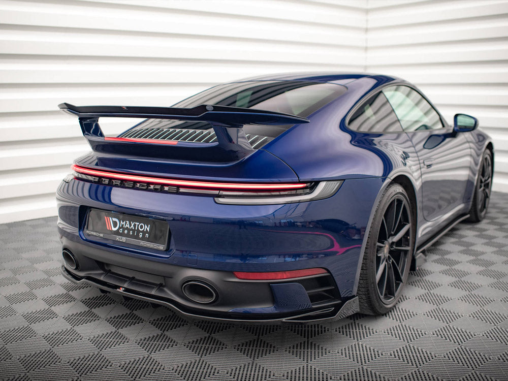 Maxton Design Rear Splitter (Vertical Bars) V.2 Porsche 911 Carrera Aero / Carrera GTS 992 - PO-911-992-CA-AERO-RD2G+RD3G - Image 2