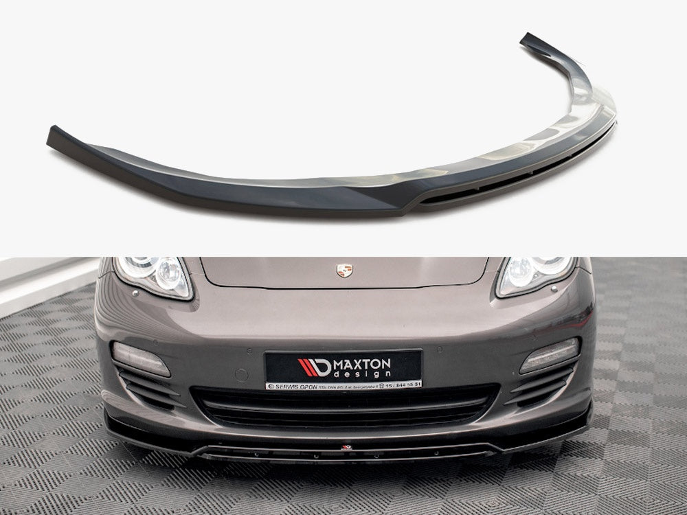 Maxton Design Front Splitter V.1 Porsche Panamera / Panamera Diesel 970 - PO-PA-970-FD1G+FD1RG - Image 1