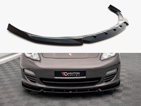 Maxton Design Front Splitter V.2 Porsche Panamera / Panamera Diesel 970 - PO-PA-970-FD2G - Image 1