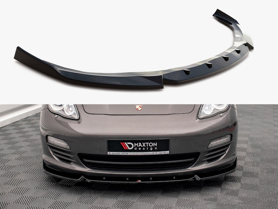 Maxton Design Front Splitter V.2 Porsche Panamera / Panamera Diesel 970 - PO-PA-970-FD2G - Image 1