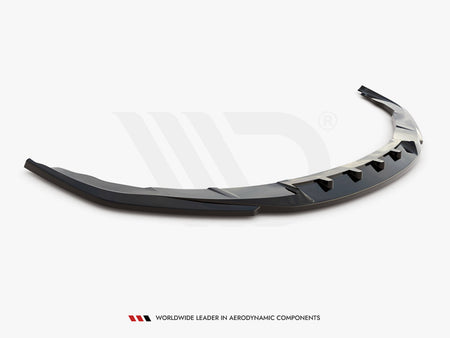 Maxton Design Front Splitter V.2 Porsche Panamera Turbo Sport Design Package 970 - PO-PA-970-TURBO-FD2G - Image 5