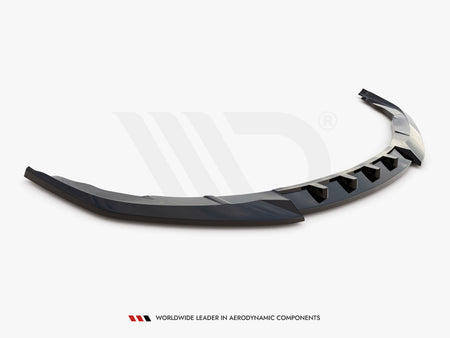 Maxton Design Front Splitter V.1 Porsche Panamera Turbo Sport Design Package 970 - PO-PA-970-TURBO-FD1G - Image 5