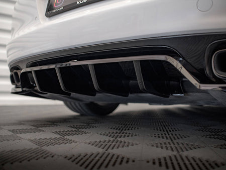 Maxton Design Rear Splitter (Vertical Bars) Porsche Panamera Turbo 970 - PO-PA-970-TURBO-RD1G+RD2G - Image 5