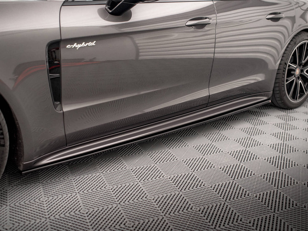 Maxton Design Side Skirts Diffusers Porsche Panamera Turbo S E-Hybrid / Panamera E-Hybrid - PO-PA-971-H-SD1G - Image 3