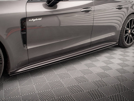Maxton Design Side Skirts Diffusers Porsche Panamera Turbo S E-Hybrid / Panamera E-Hybrid - PO-PA-971-H-SD1G - Image 3