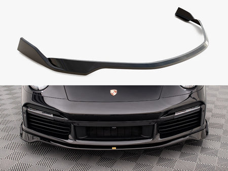 Maxton Design Front Splitter Porsche 911 Turbo S 992 - PO-911-992-TURBO-S-FD1G - Image 1