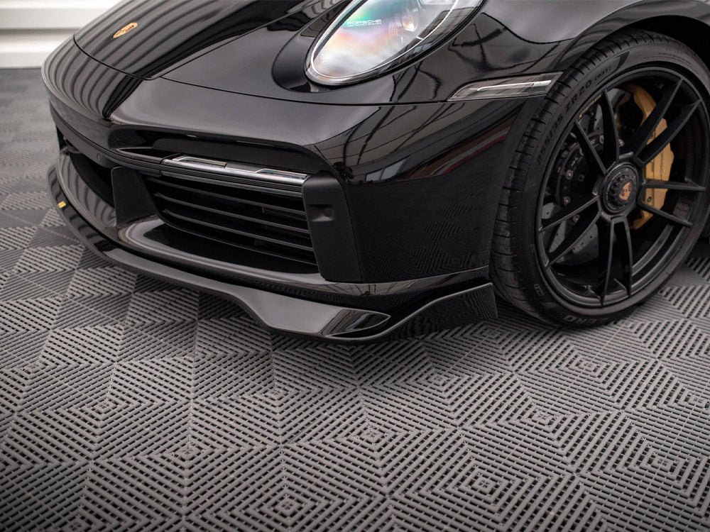 Maxton Design Front Splitter Porsche 911 Turbo S 992 - PO-911-992-TURBO-S-FD1G - Image 4