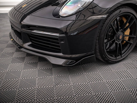 Maxton Design Front Splitter Porsche 911 Turbo S 992 - PO-911-992-TURBO-S-FD1G - Image 4
