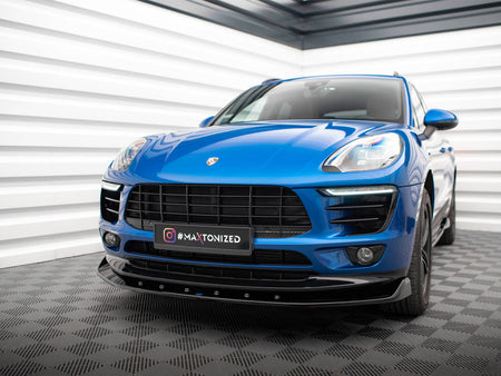 Maxton Design Front Splitter V.1 Porsche Macan Mk1 - PO-MA-1-FD1G - Image 2