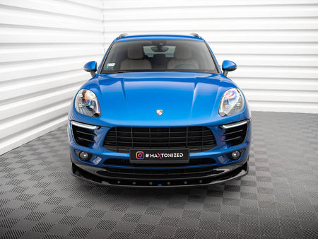 Maxton Design Front Splitter V.1 Porsche Macan Mk1 - PO-MA-1-FD1G - Image 3