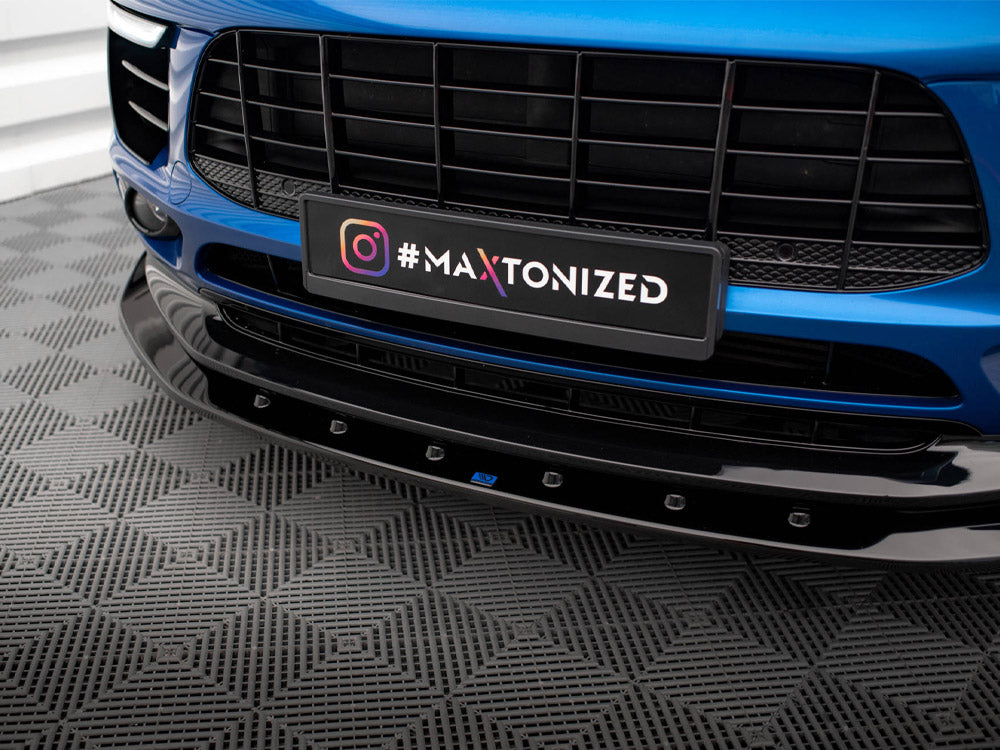 Maxton Design Front Splitter V.1 Porsche Macan Mk1 - PO-MA-1-FD1G - Image 4