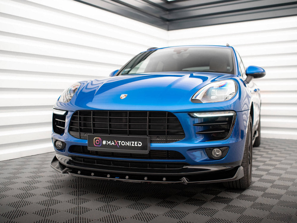 Maxton Design Front Splitter V.2 Porsche Macan Mk1 - PO-MA-1-FD2G - Image 2