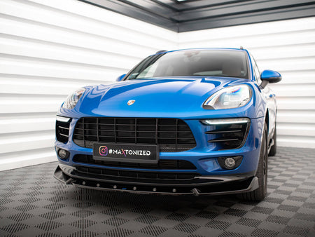 Maxton Design Front Splitter V.2 Porsche Macan Mk1 - PO-MA-1-FD2G - Image 2