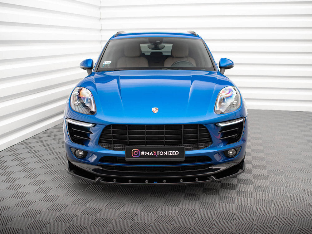Maxton Design Front Splitter V.2 Porsche Macan Mk1 - PO-MA-1-FD2G - Image 3