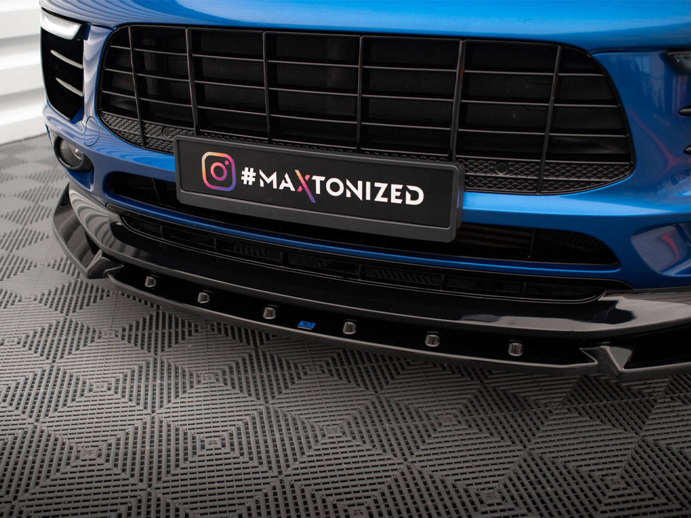 Maxton Design Front Splitter V.2 Porsche Macan Mk1 - PO-MA-1-FD2G - Image 4